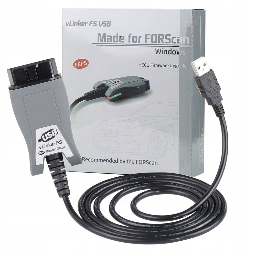 Vgate vLinker Fs Usb ForScan Ford Mazda Mercury Lincoln Feps Ms Can