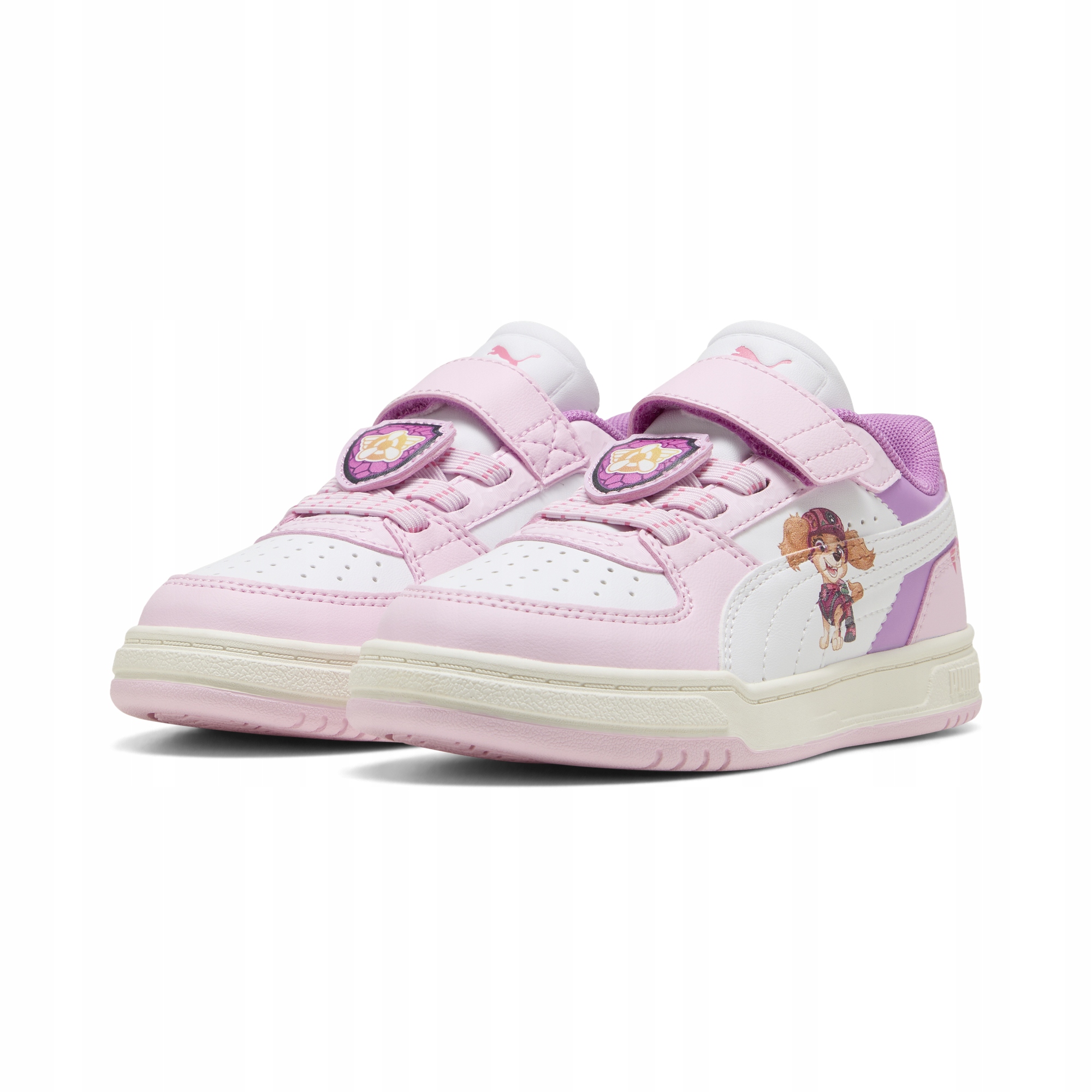 Buty dziewczęce sportowe Puma Caven III Psi Patrol 40689901 różowe 30