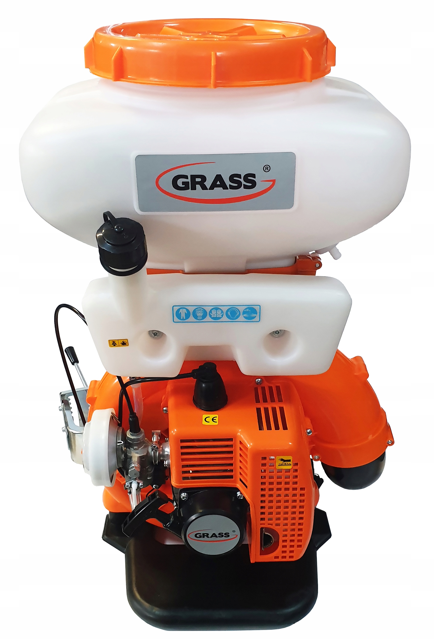 Benzínový batohový postrekovač Grass 14L 2,9KM