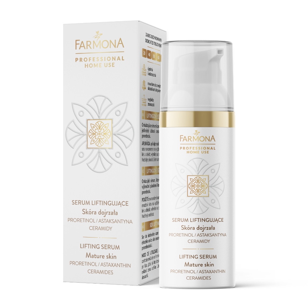 Liftingové sérum pro zralou pleť Pro-retinol a ceramidy Farmona 50 ml
