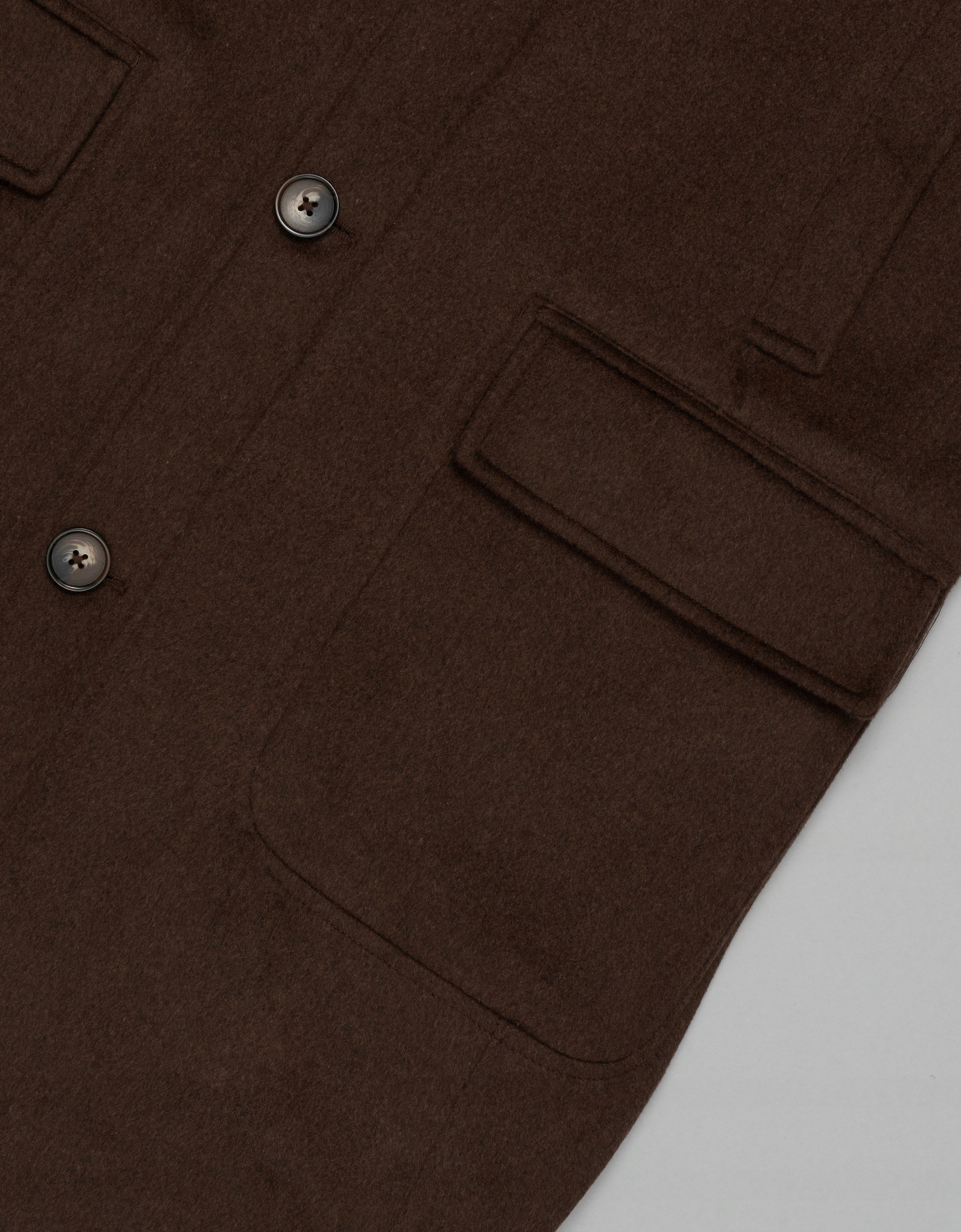 Męski wełniany płaszcz pontelongo brąz 56 Rozmiar 56