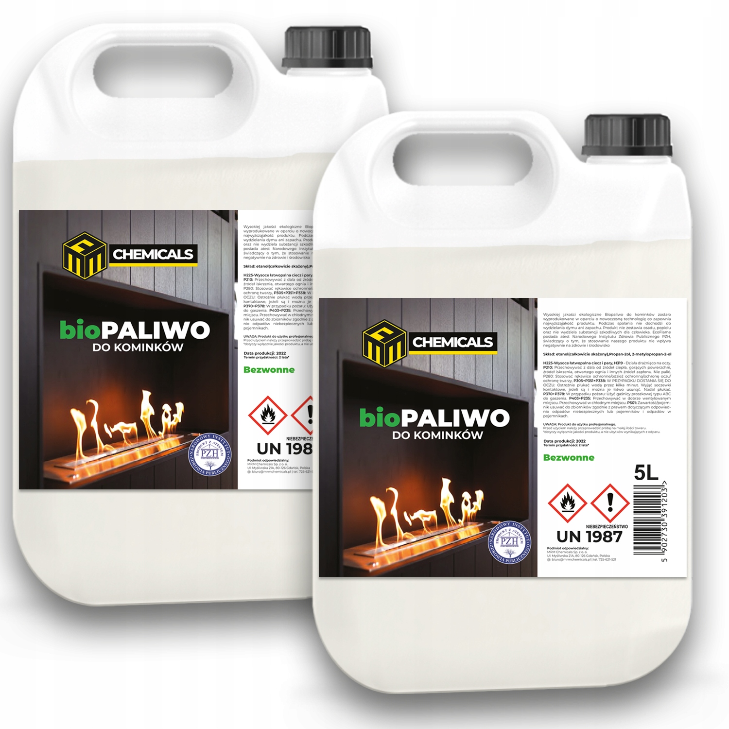 

Biopaliwo Do Biokominka Bezzapachowe 10L Atest Pzh