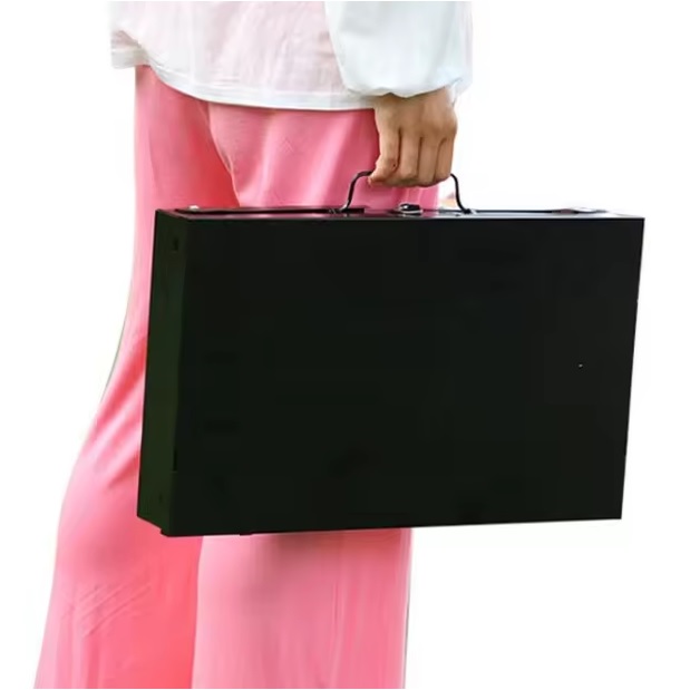 GRILL OGRODOWY TURYSTYCZNY PRZENOŚNY SKŁADANY BBQ WALIZKA + AKCESORIA Producent inna