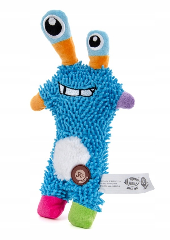 

Monster mop niebieski, piszcząca zabawka 29cm