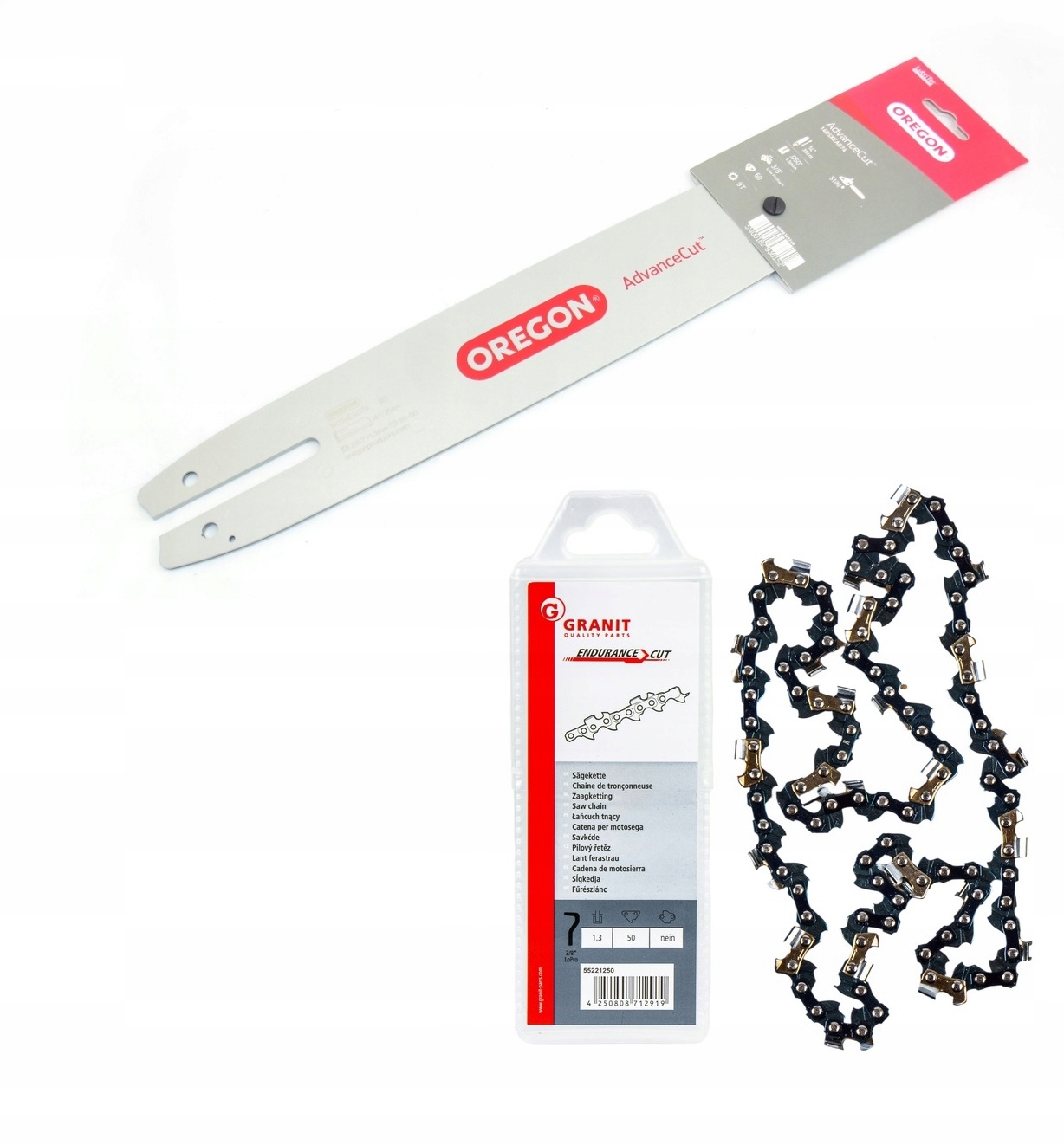 Vodítko 14'' 35 cm Řetěz Pro Pilu Stihl 50g 3/8 1.3 MS180 MS210 MS230