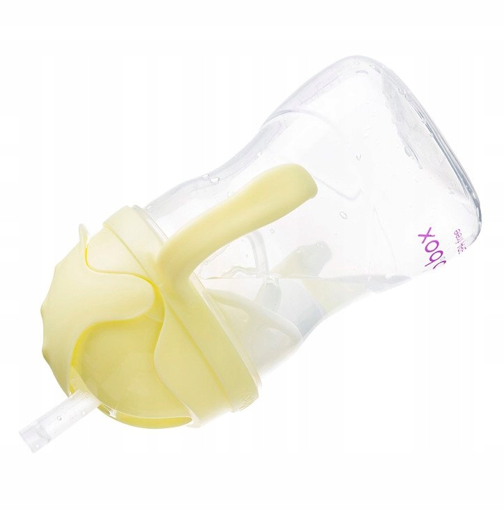 Бутылка для воды с соломинкой 240 мл-Gelato Banana Split - B. box материал изготовления пластик