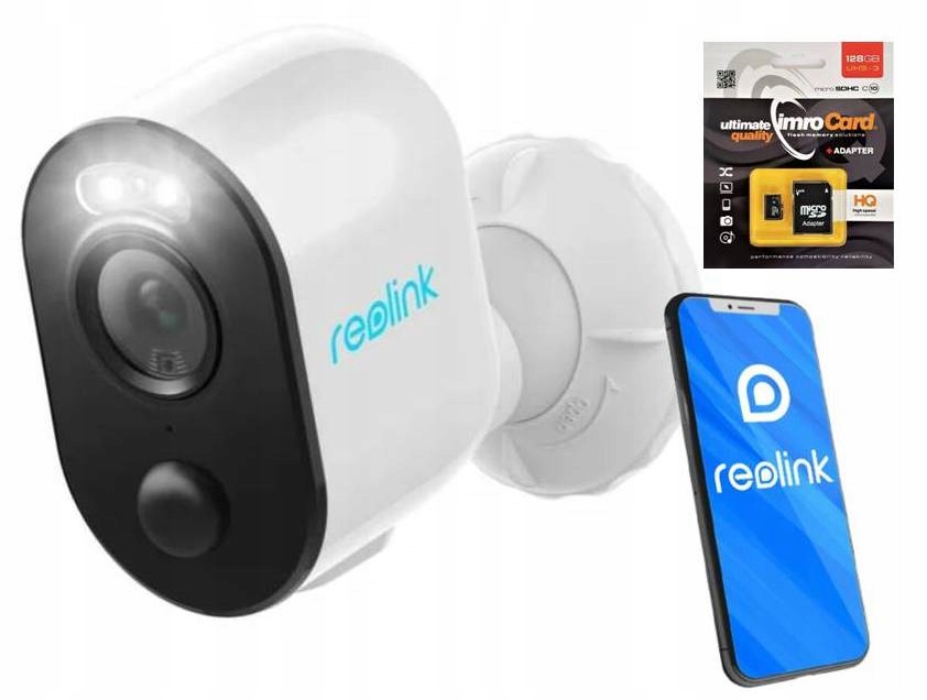 WiFi Ip kamera Reolink Argus 3 Pro 4MP+KARTA 128GB