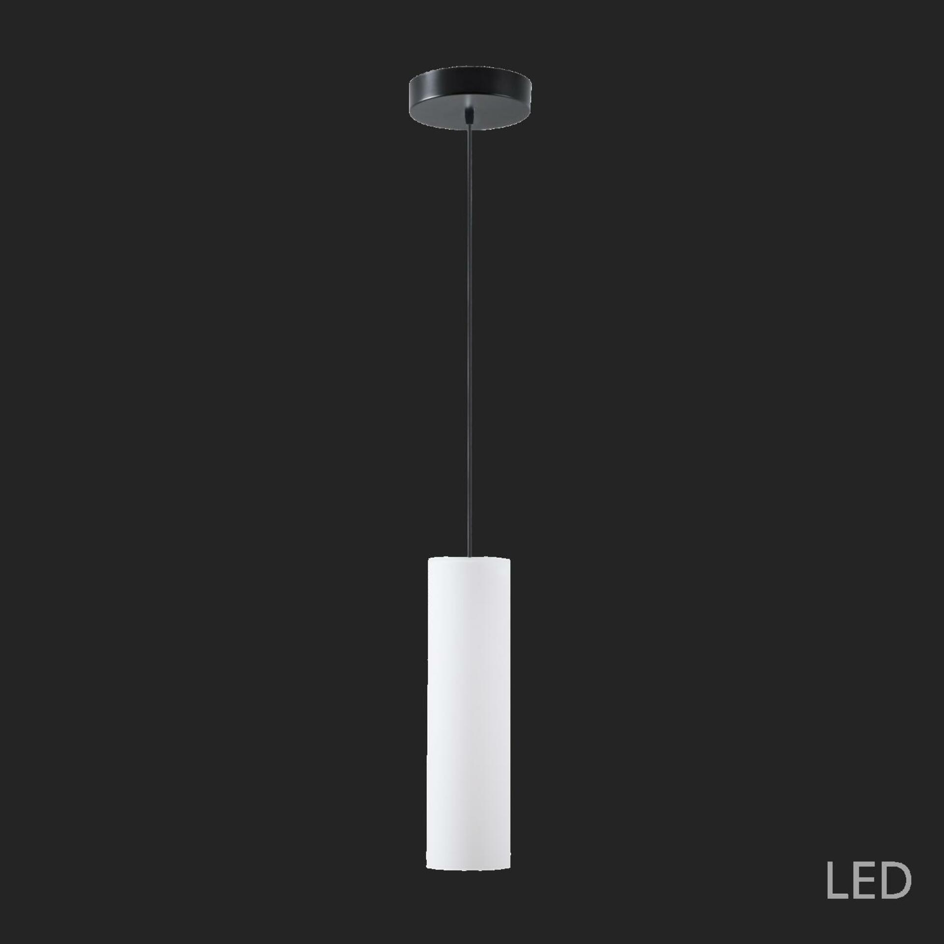 Osmont 68902 Kuma S2 závesné sklenené svietidlo čierna biela IP20 4000 K 41W