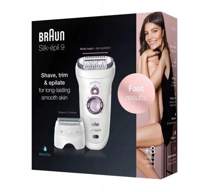Depilator Braun Silk-épil Ses 9-710