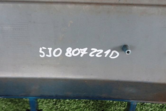 SKODA FABIA II LIFT 10-14 front bumper front
