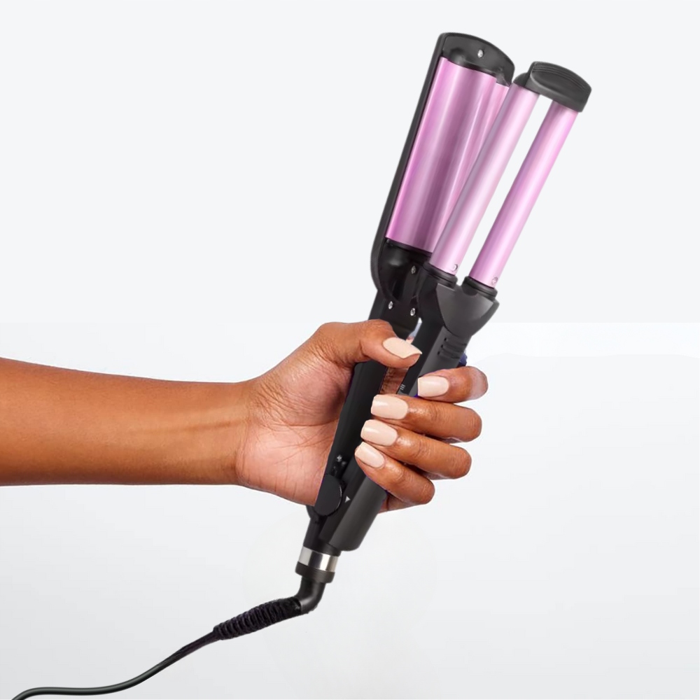 LOKÓWKA DO WŁOSÓW KEMEI FALOWNICA CERAMICZNA KARBOWNICA 55W TPC 200 Marka Kemei