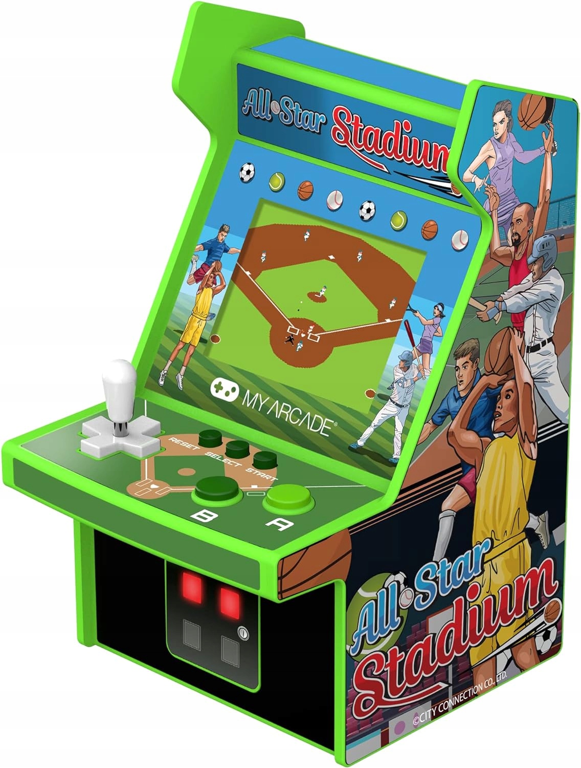 MY ARCADE ALL-STAR STADIUM MICRO PLAYER / MINI KONSOLA / AUTOMAT / 307 GIER