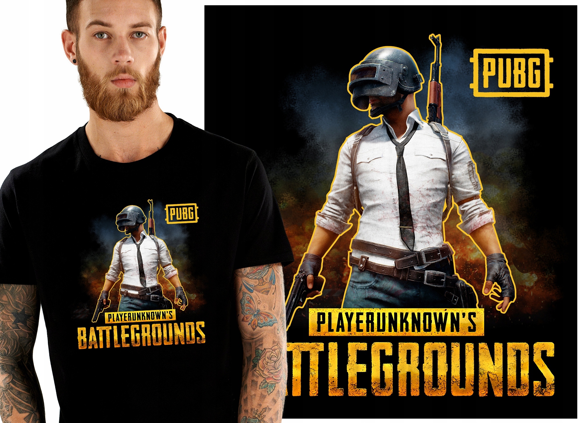 

Pubg Playerunknowns Battleground Koszulka Męska L