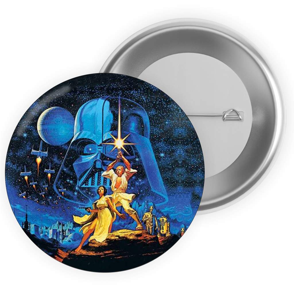 

Przypinka button pin Star Wars Vinatge S