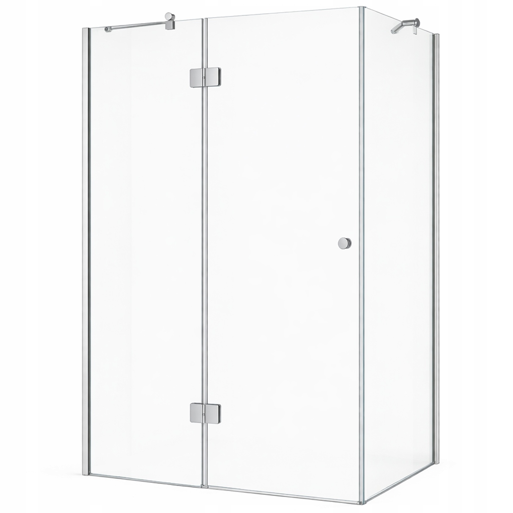 Sprchový kout výklopná 80x80 cm, otevíratelná, sklo 8 mm DS4000 Leyden