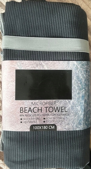 Ręcznik plażowy mikrofibra 100x180 Model microfiber beach towel