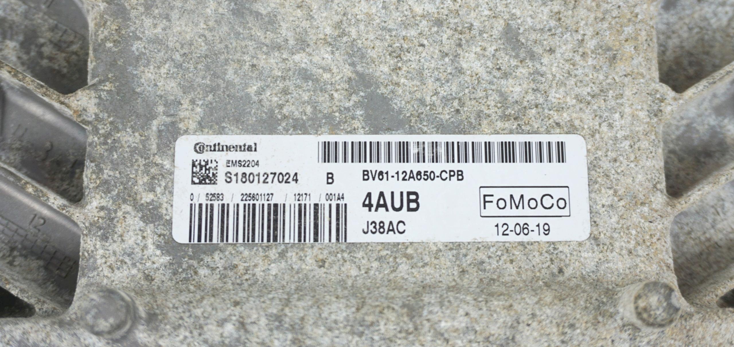 computer Motore FORD C-MAX 2 II MK2 1.6 16V BV61-12A650-CPB S180127024B