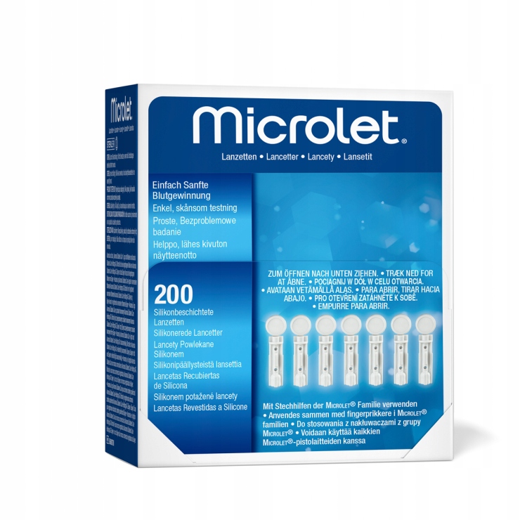 

Lancety Microlet 200 sztuk
