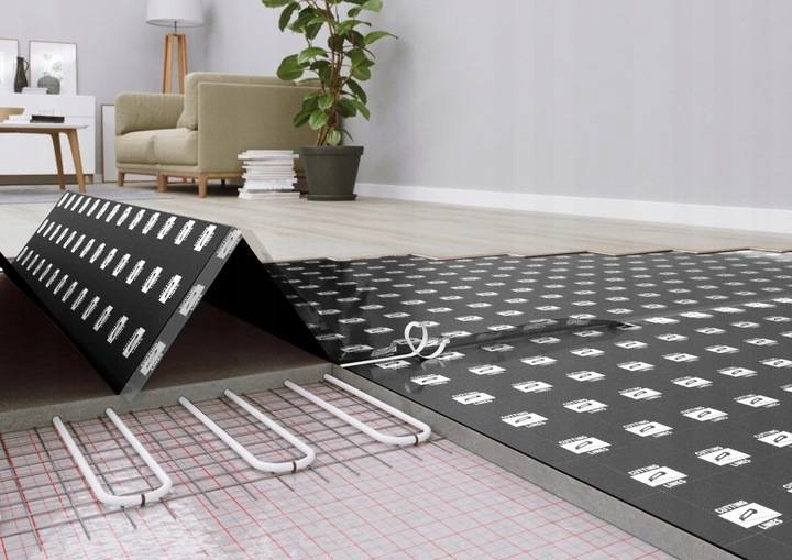 Podkład pod panele winylowe SPC & Vinyl Smart 3w1 1 mm ( 10 m2 ) Afirmax Rodzaj podkład polistyrenowy