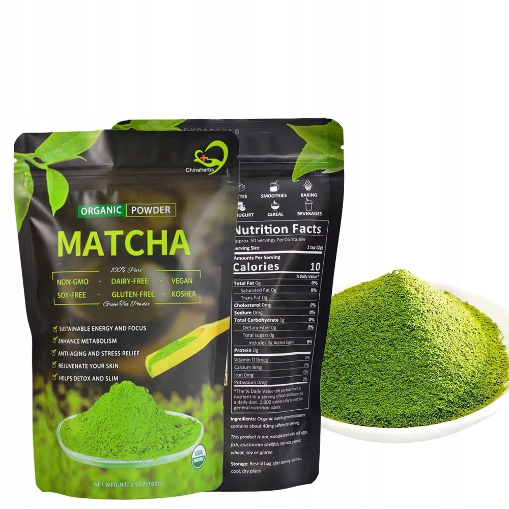 MATCHA oryginalna organiczna japońska BIO herbata 100 g