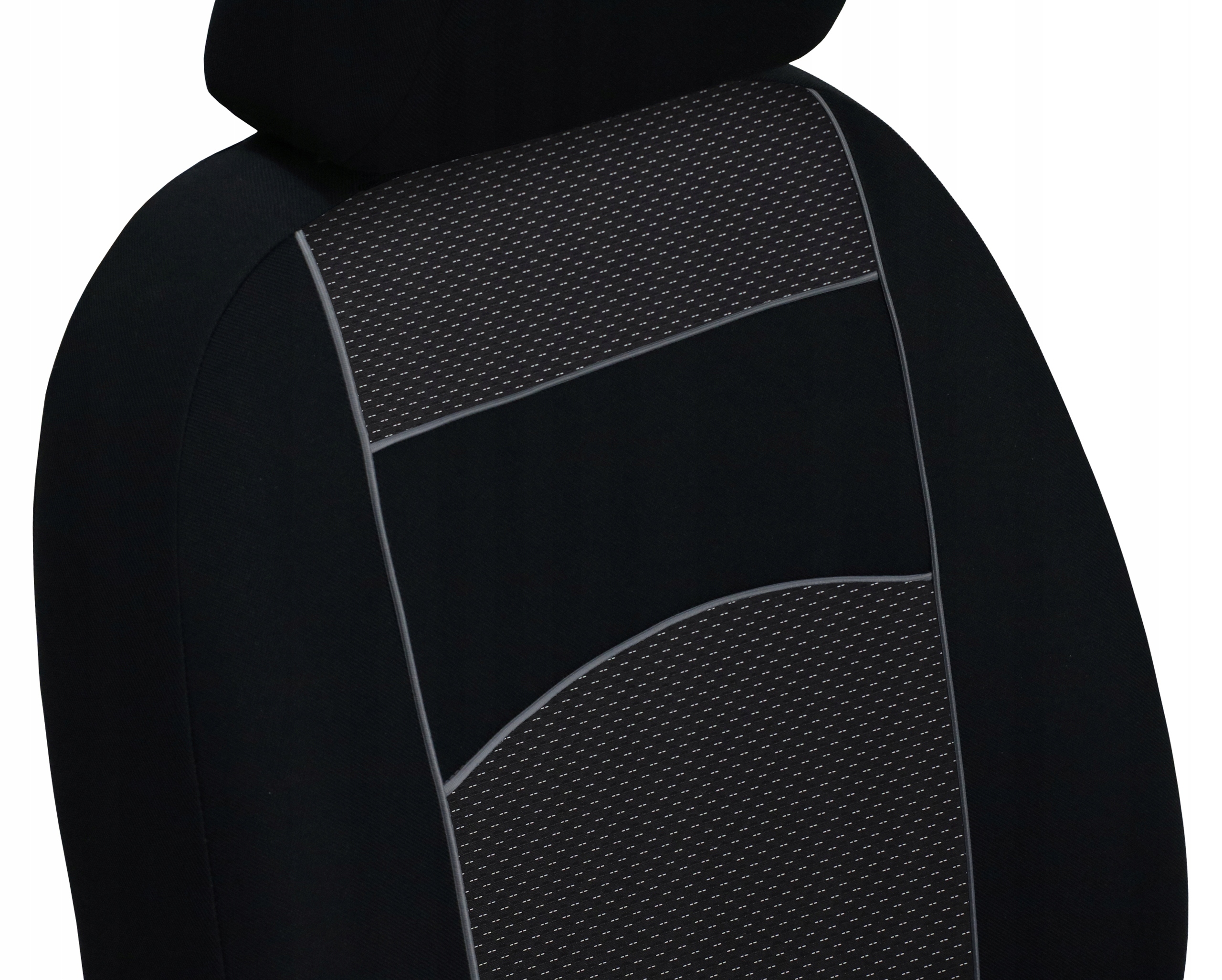 GRUBE POKROWCE MIAROWE VIP SAMOCHODOWE NA FOTELE Land Rover Discovery I Model Vip