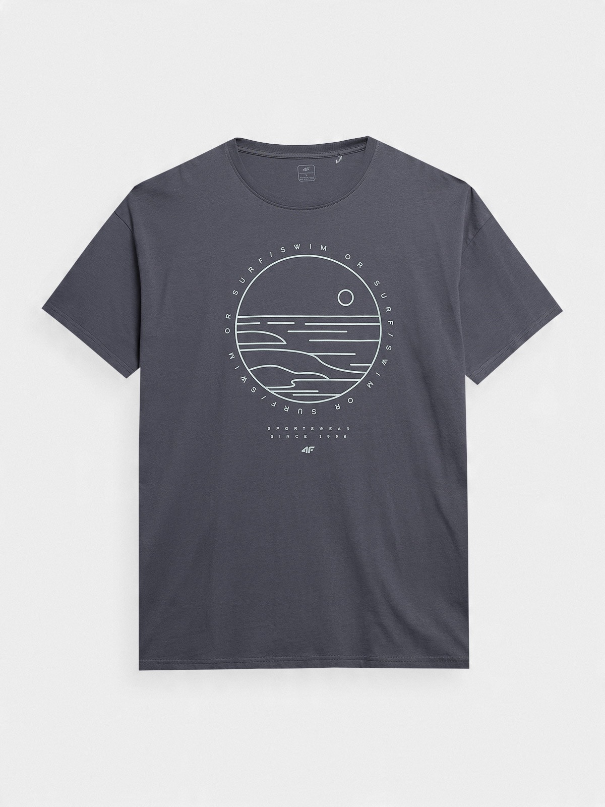

Koszulka T- shirt 4F 4FSS23TTSHM365-22S-L