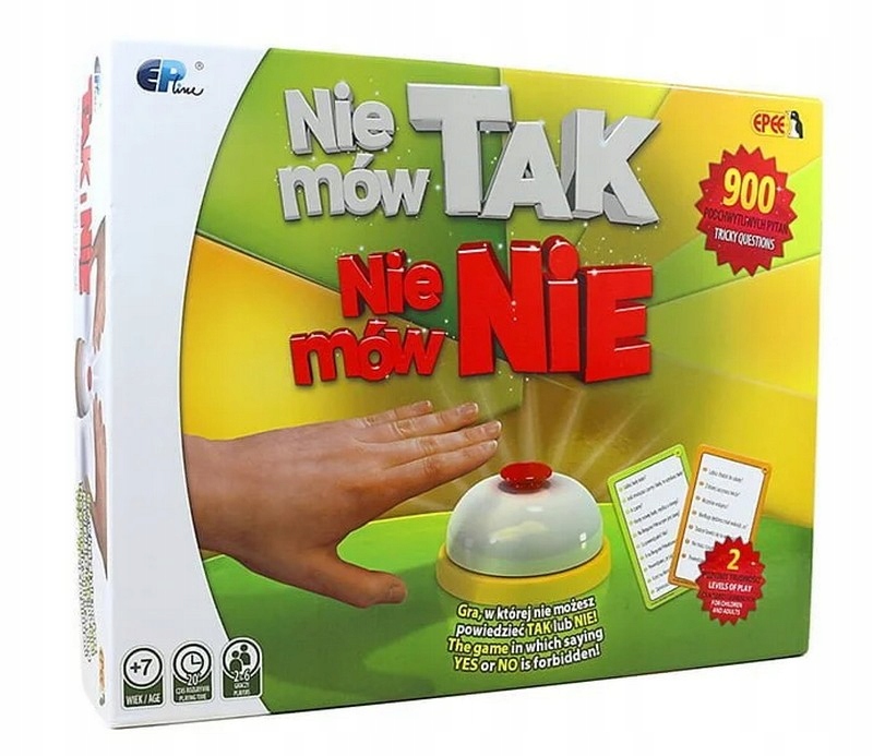 GRA RODZINNA NIE MÓW TAK NIE MÓW NIE Wydawca Epee