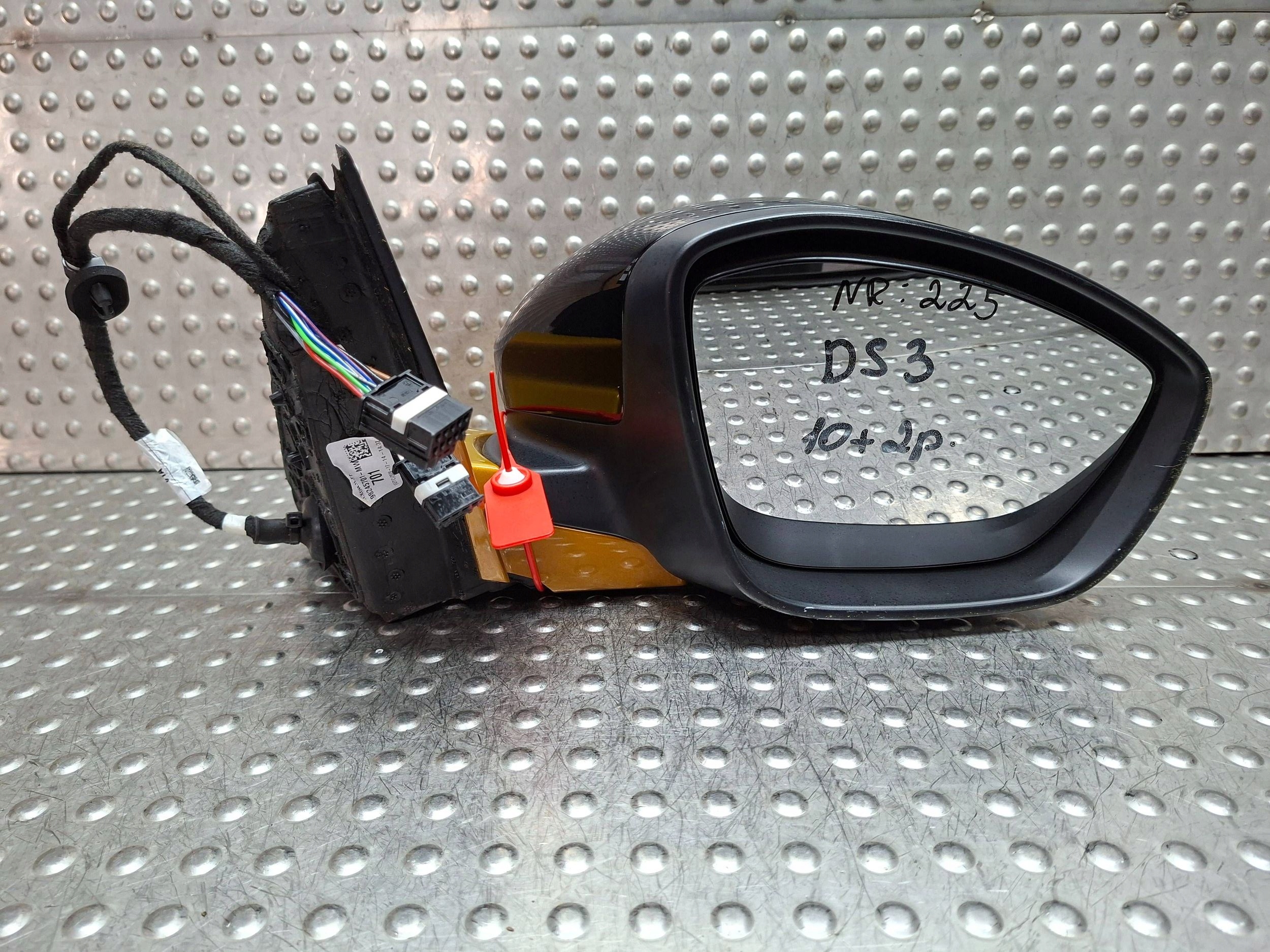 mirror exterior right 12 PIN 98245701 CITROEN DS3 CROSSBACK 2019