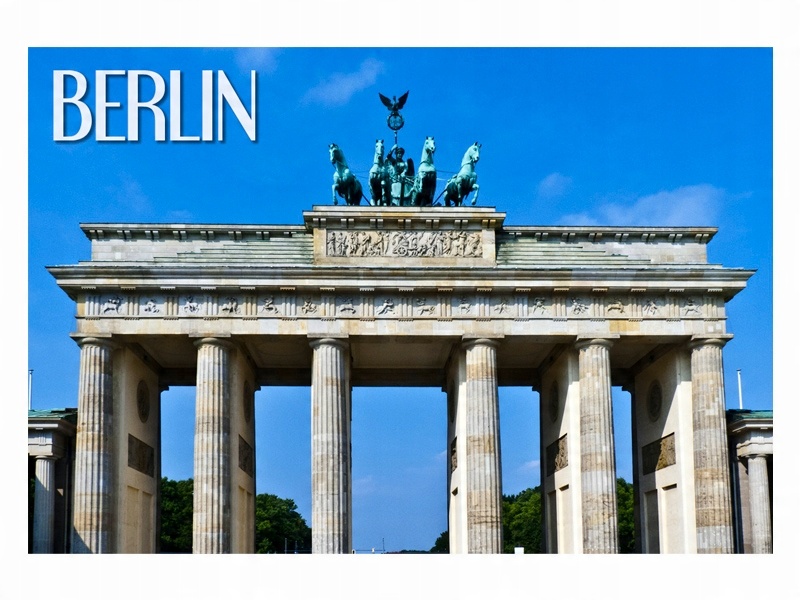 

Berlin Brandenburger Tor Magnes na lodówkę
