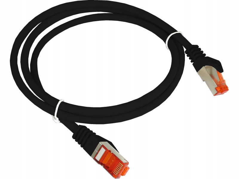 

Patchcord F/utp kat 6 1m Czarny Alantec KKS6CZA1.0