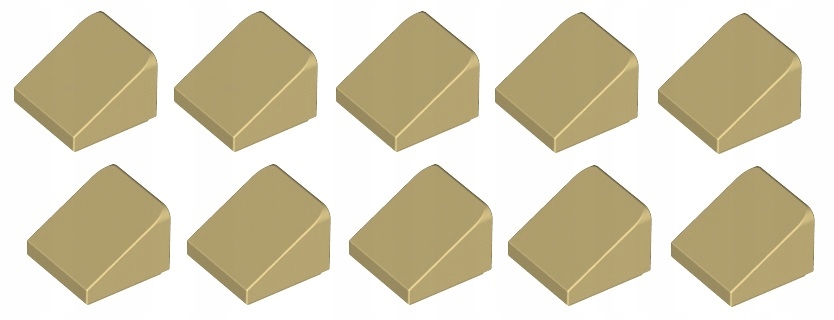 

Lego skos 1x1 piaskowy tan 10 szt 54200 Nowy