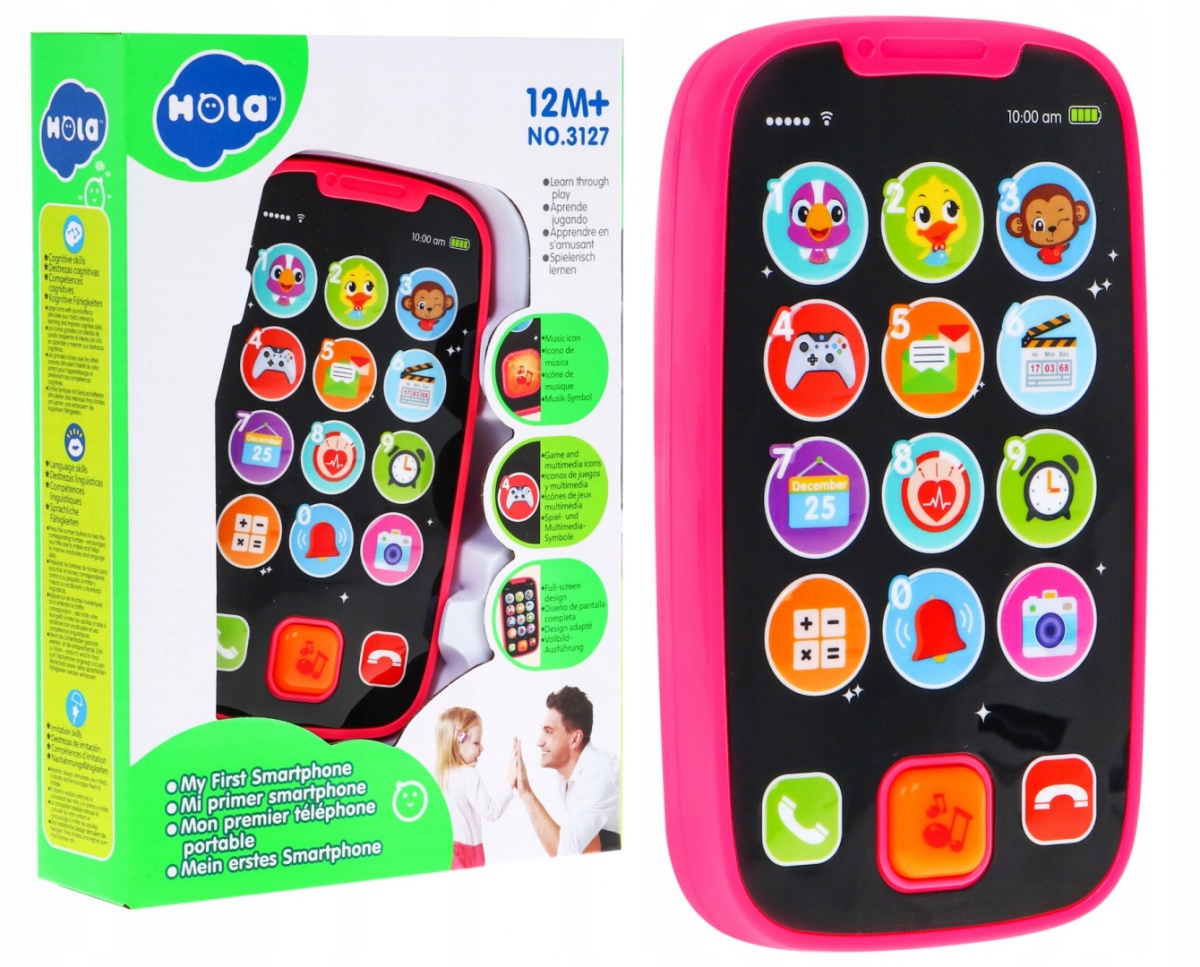 

Interaktywny Edukacyjny Telefon Smartphone Dziecko