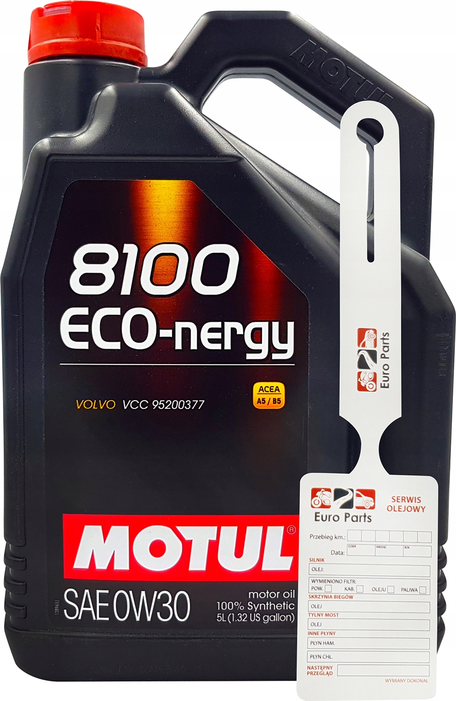 

Motul 8100 Eco-nergy 0W30 5L A5/B5 Sl/cf Volvo