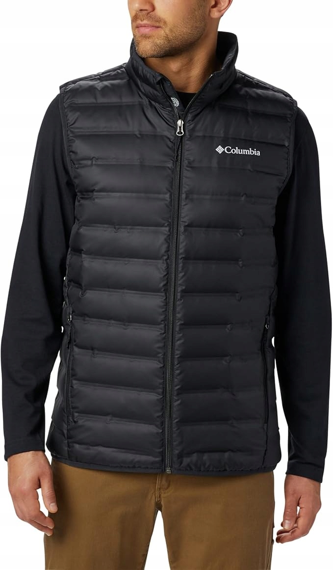 Bunda Bez Rukávů Pánská Péřová Bunda Bez Rukávů Columbia Lake 22 vel. XXL