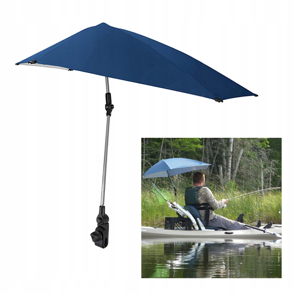 2x + adjustable stands with umbrella for walks Marka bez marki
