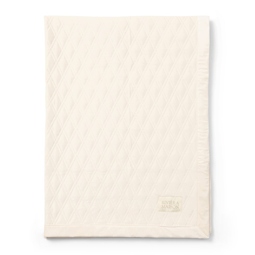 Pikowany pled Macon 180x130cm Riviera Maison