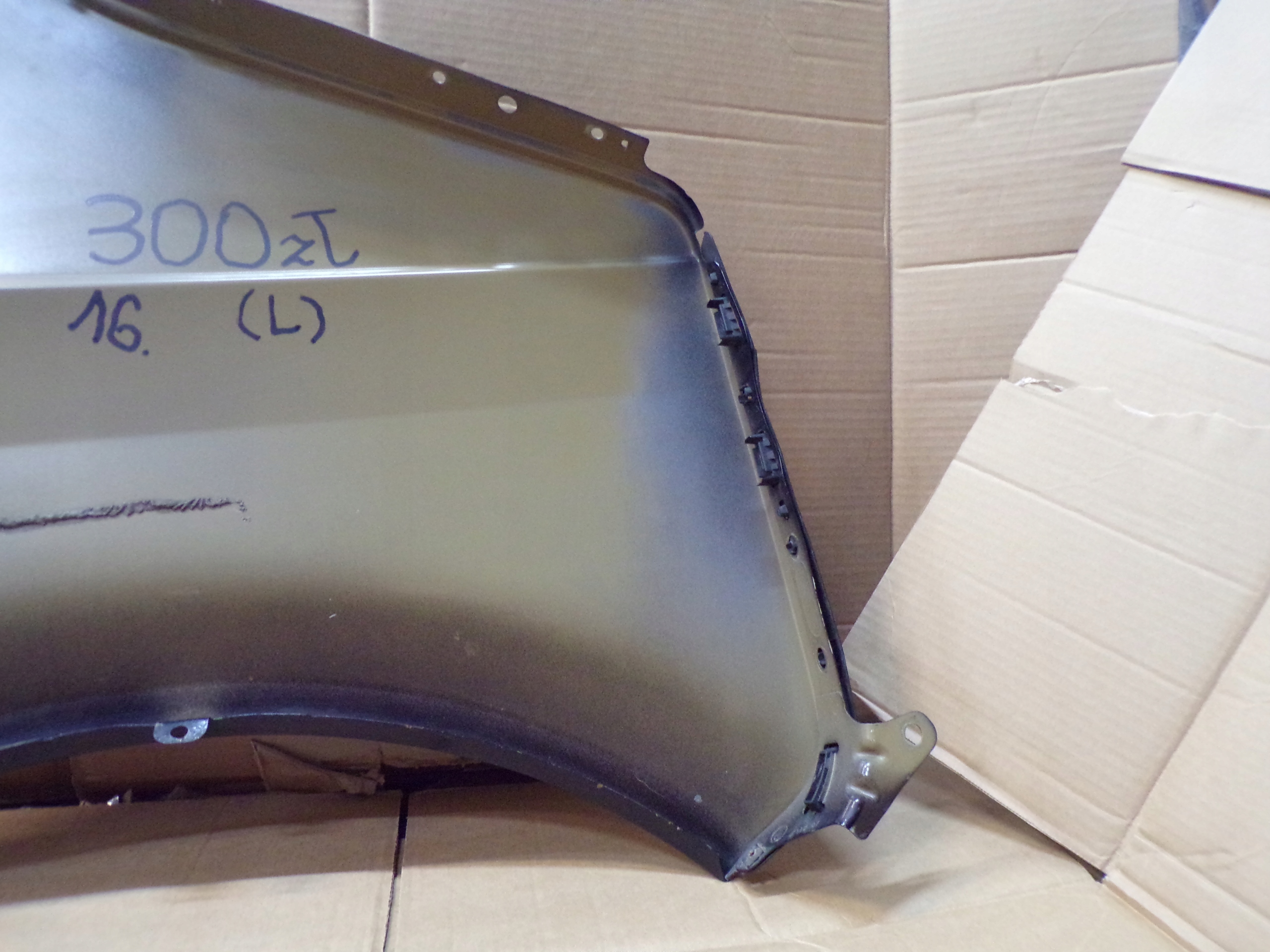 VW T5 TRANSPORTER MULTIVAN 03- fender left black