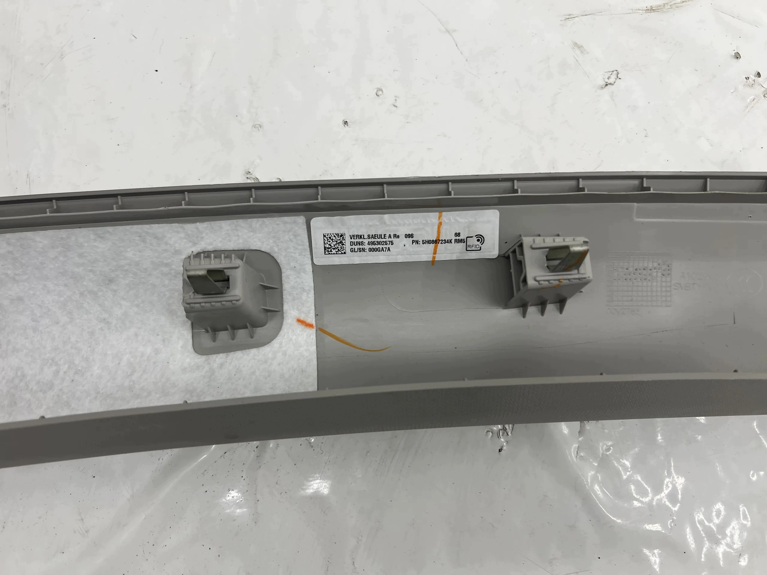 VW GOLF VIII 8 cover pillar right front 5H0867234K