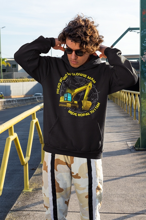 BLUZA PREZENT OPERATOR KOPARKI BĘDĘ KOPAŁ TU I TAM Marka bez marki