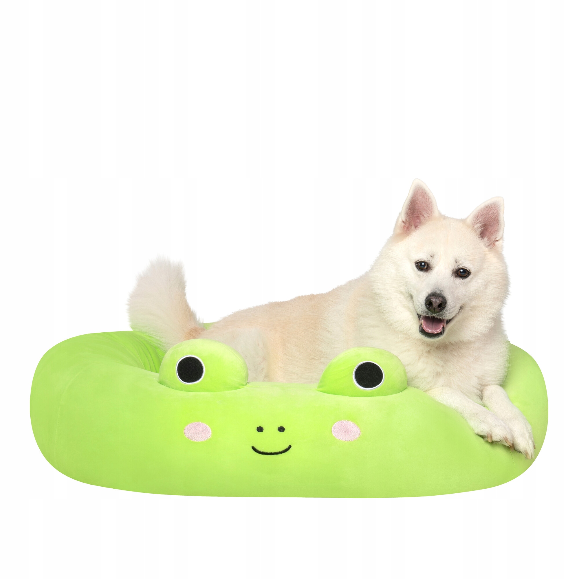 Squishmallows Miękkie legowisko dla psa kota Żaba Wendy 76 cm L
