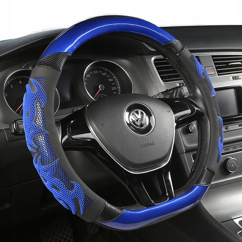 

Pokrowiec Na Kierownice Niebieski Płomień Sport D