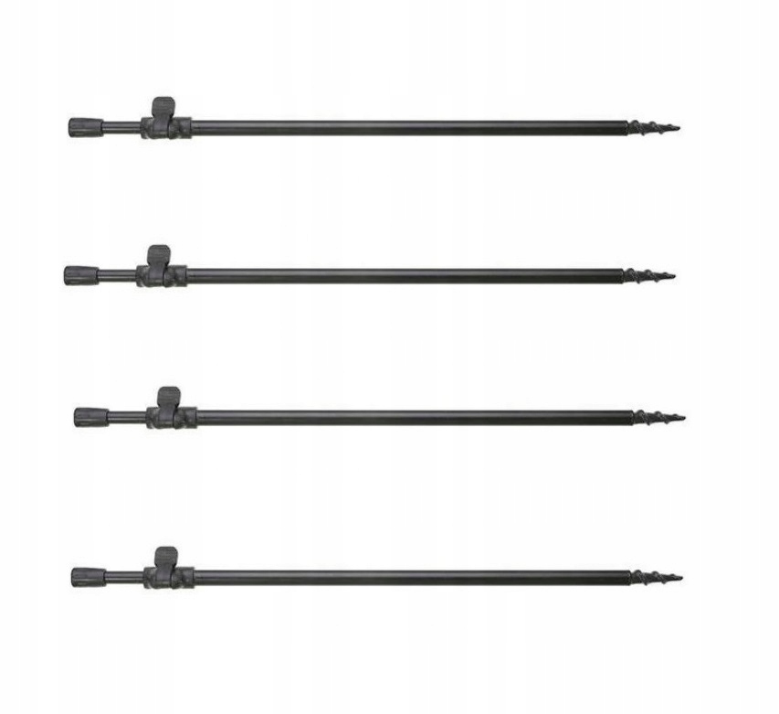 Podpórka Sztyca Wędkarska Teleskopowa Zaciskowa 50-90cm 4szt Mikado