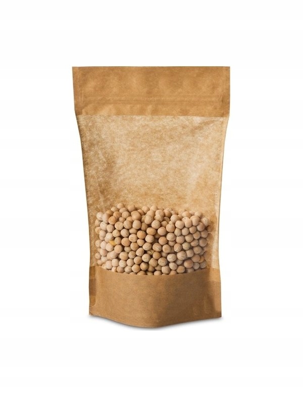 

Doypack Eco Kraft Duże Okno 500ml 225x130mm 100szt