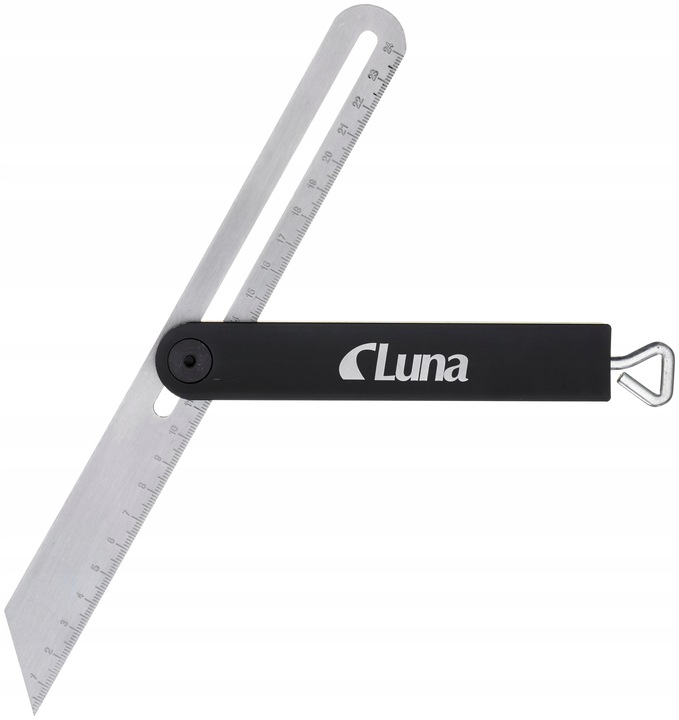 

Luna Kątownik Budowlany Nastawny Aluminiowy 250mm