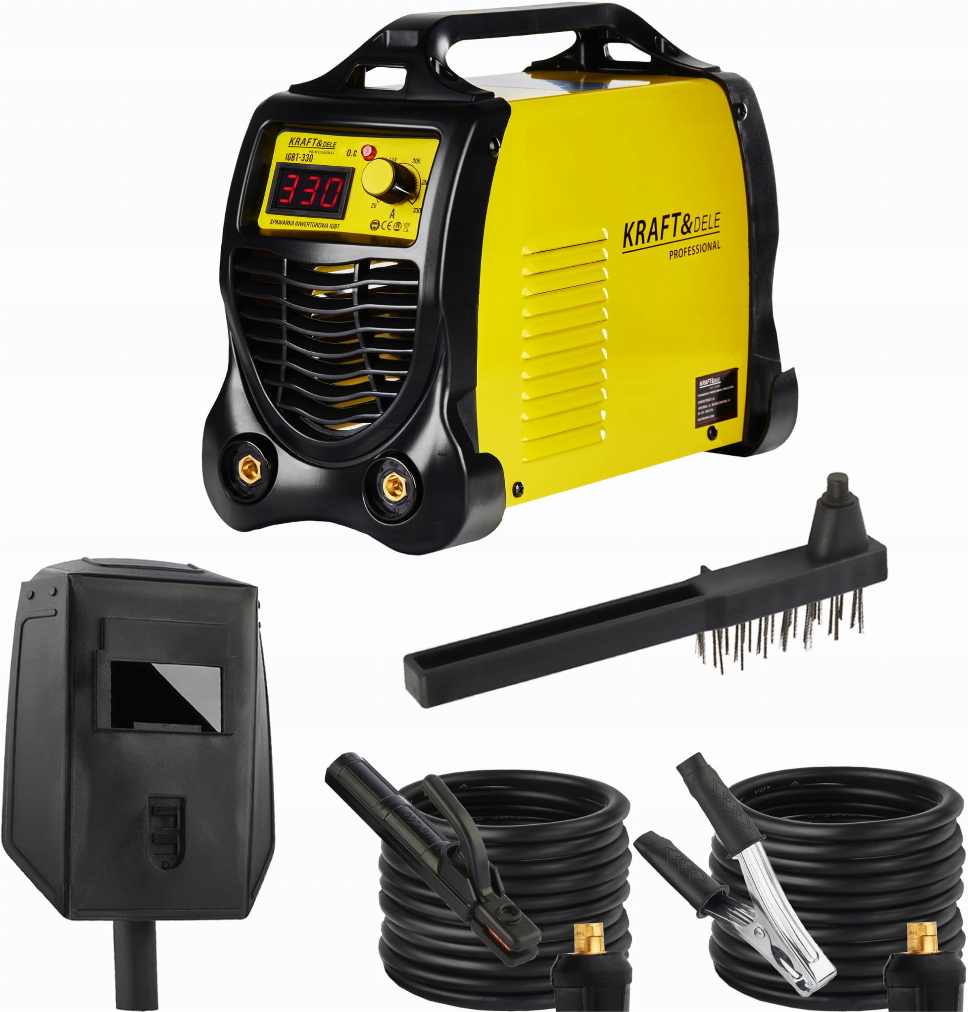 Spawarka inwertorowa Igbt 330A Kraft&Dele KD1855