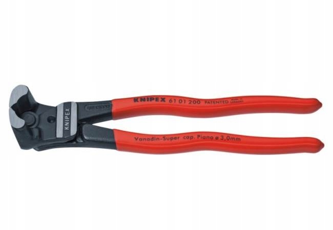 

Szczypce Czołowe Obcinak Czołowy KNIPEX-61 01 200