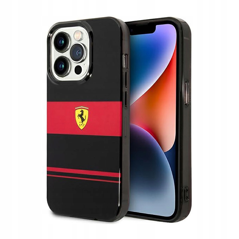 Ferrari Combi MagSafe Pouzdro pro iPhone 14 Pro (Černé)