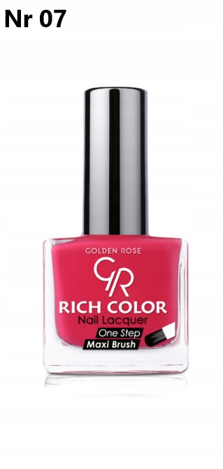 

Lakier do paznokci Golden Rose Rich Color 07