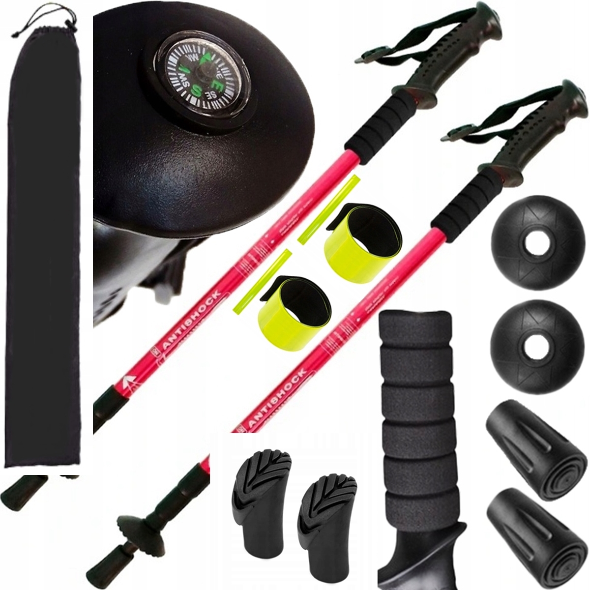 

Kijki Nordic Walking Zestaw Do Chodzenia+grat