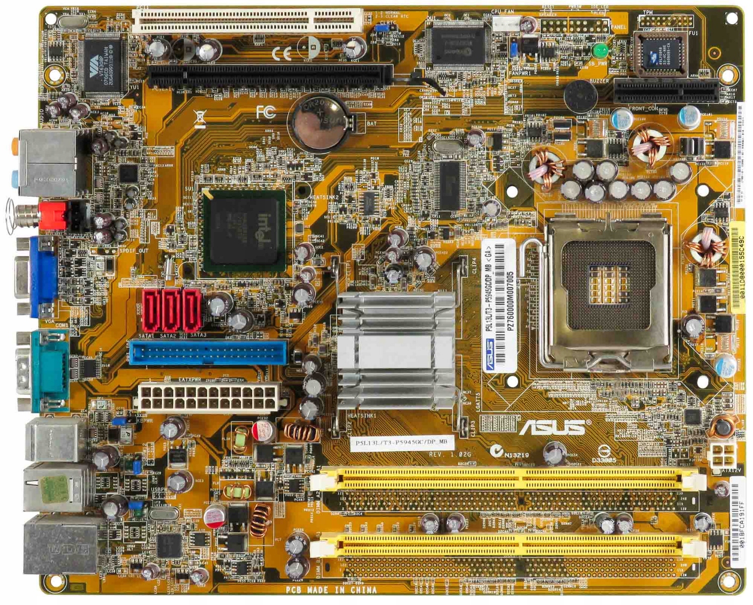 Asus P5L13L/T3 Socket 775 2x DDR2 P5945GC/DP_MB Základní deska